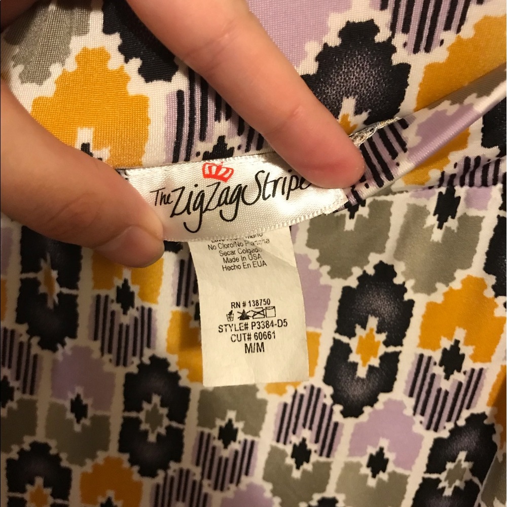 ZigZagStripe Boutique Capri Leggings